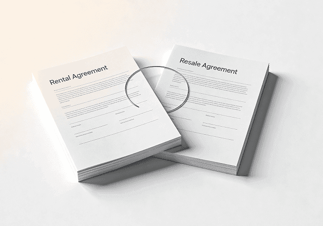 Rental & Resale Desk